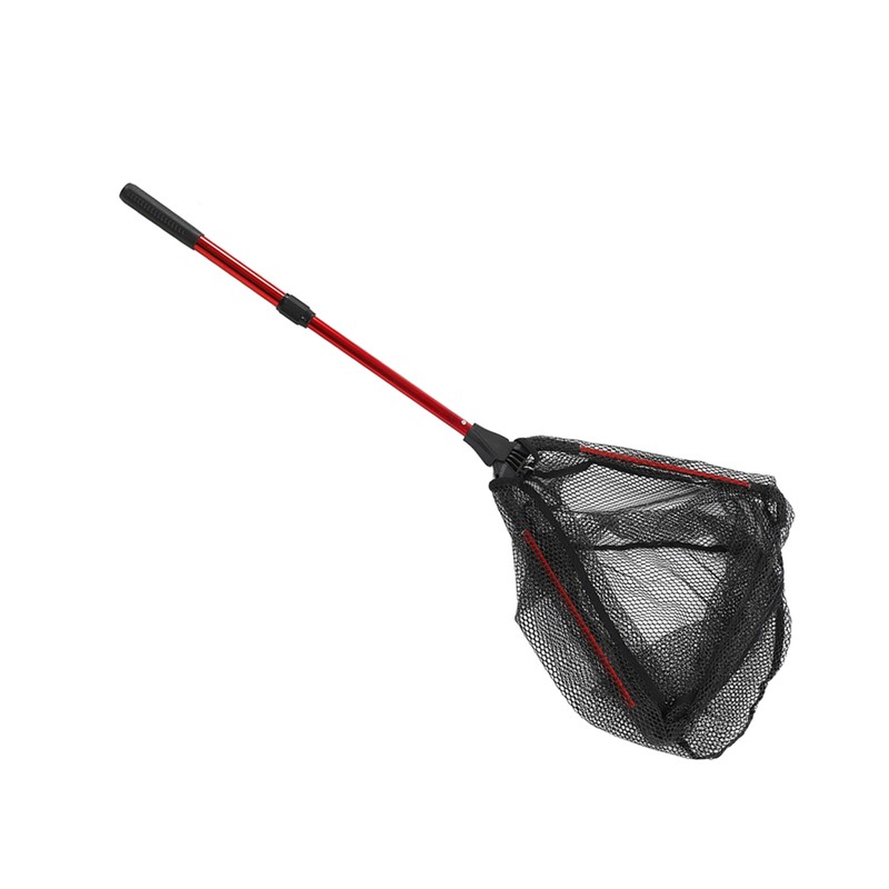 Floating Fishing Net Aluminum Alloy Hex Structural Mesh Extended Handle