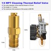 7101359 Pressure Washer Thermal Relief Valve - 1/4 MPT Cleaning