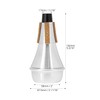 Trumpet Mute, Aluminum Lightweight Practice Trumpet Mute for Jazz,Classic, Mini