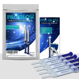 Pro Glow® 5X Refill Gel Syringes Teeth Whitening Gel Dental Refill Kit (15ML Gel)
