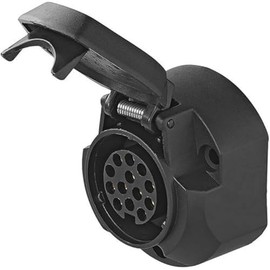 13 Pin Tow Bar Socket with Cover European Plug Towing Plug 13 Way Plug