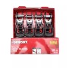 Husky 4-Pack Ratchet Tie-Down Straps 12 ft x 1", S-Hook,