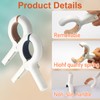 SHENSAIGO 12 PCS Beach Towel Clips, Plastic Towel Clips for