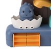 Baby Bath Toy Dinosaur Shaped Water Spraying Rotating Bathtub Waterwheel
