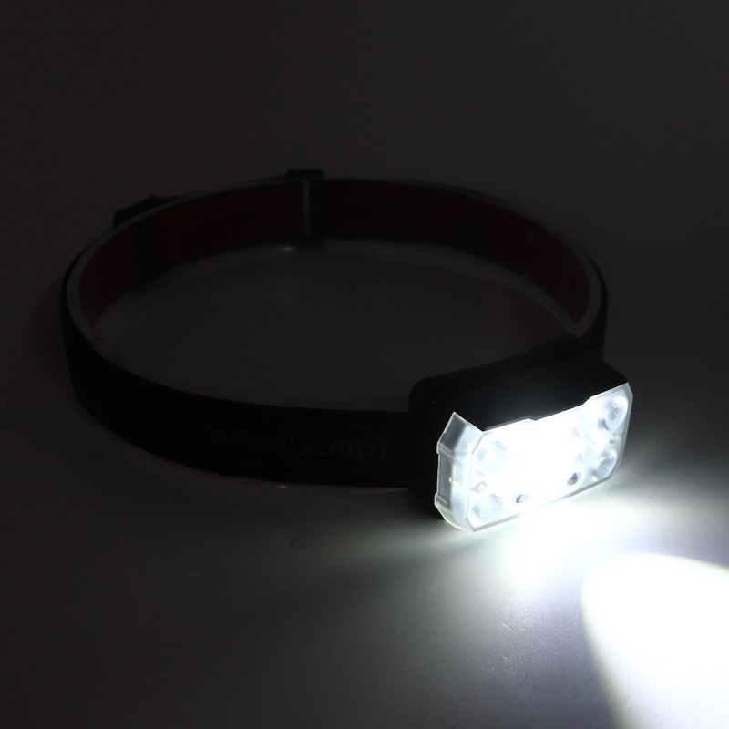 LED Head Light Fixed Focus Sensor Super Bright IPX4 Waterproof