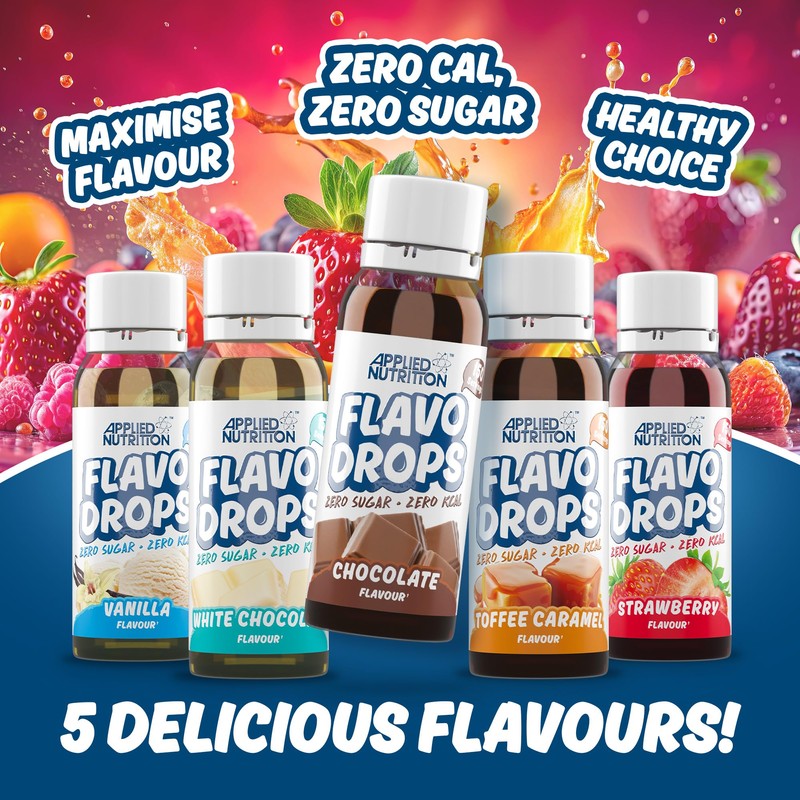 Applied Nutrition - Flavor Drops - Zero Calorie Enhancer -
