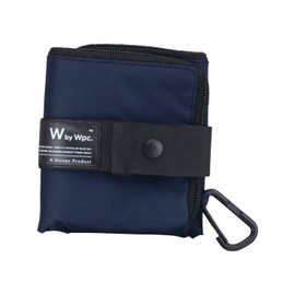 Wpc. Business Umbrella Case Navy for Men, Umbrella Storage Bag, Water-absorbent, with Belt and Carabiner, Attachable to Carry Case, Compact, Solid Design, Stylish, for Male, Commuting, School