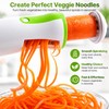 Vegetable Spiralizer Slicer for Healthy Cooking – 3-Blade Spiral Cutter