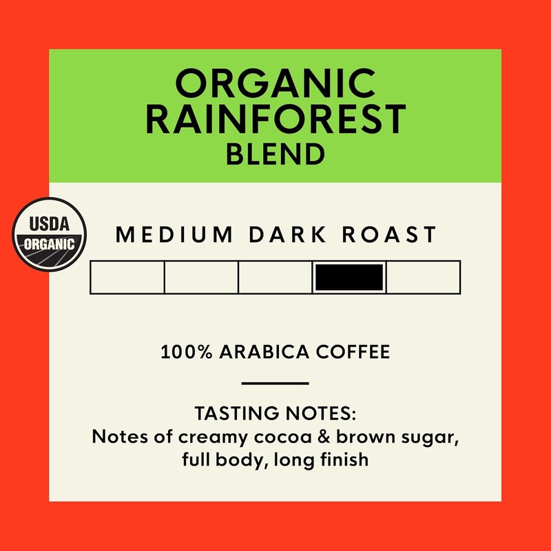San Francisco Bay K-Cup Coffee Pods, Organic Rainforest Blend (36