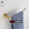 JQK Bathroom Hardware Set, 5-Piece Bath Accessories Set Brushed Gold