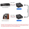 XMSJSIY RCA Extender Audio Balun 3.5mm/RCA Stereo Audio Over Ethernet