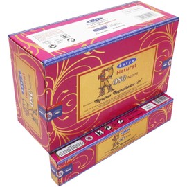 Satya "Nag Champa" Rose Natural Incense Sticks, 15 g 15 g/Pack, 12 Packs/Box Price is for The Box