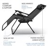 Nestl Zero Gravity Chairs, Portable Patio Lounge Chair Outdoor with