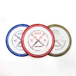 Yikun Professional Disc Golf Twin Swords | Distance Driver | 165-176g | Perfect for Outdoor Games and Competition | Red