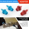 Figpade Car Brake Master Cylinder Bleeder Kit,Practical Brake Bleeder Kit