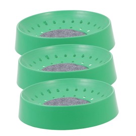 WOONEKY 3 Pcs Homing Pigeon Plastic Egg Bowl Bird Breeding House Bird Breeding Nest Bird Egg Container Pet Accessory Bird Egg Breeding Best Pigeon Nesting Bowl Bird Nesting Bowl Pet Nest