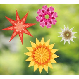 Macurius Origami Watermark Origami Paper Art Production Kit Transparent Set (Includes Frame, Guidebook)