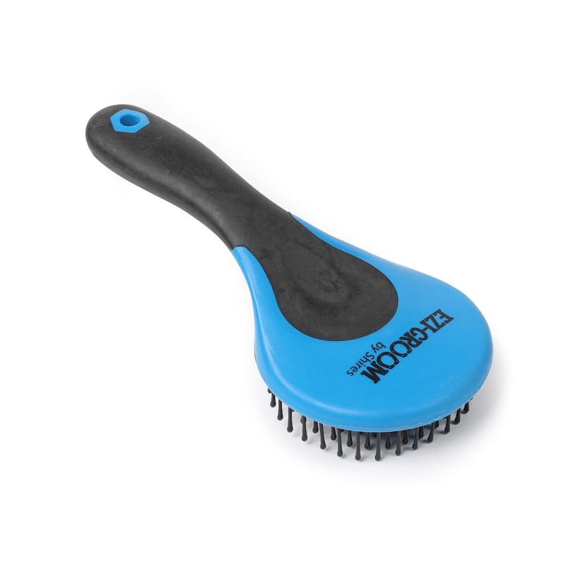 Shires 1366 Ezi-Groom Grip Mane & Tail Brush Lime Green