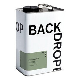 BACKDROP | Premium Interior Paint | Semi Matte, Low Sheen Standard Finish | DRIVE-THRU SAFARI – Soft Green that Skews Warm | 1 Gallon