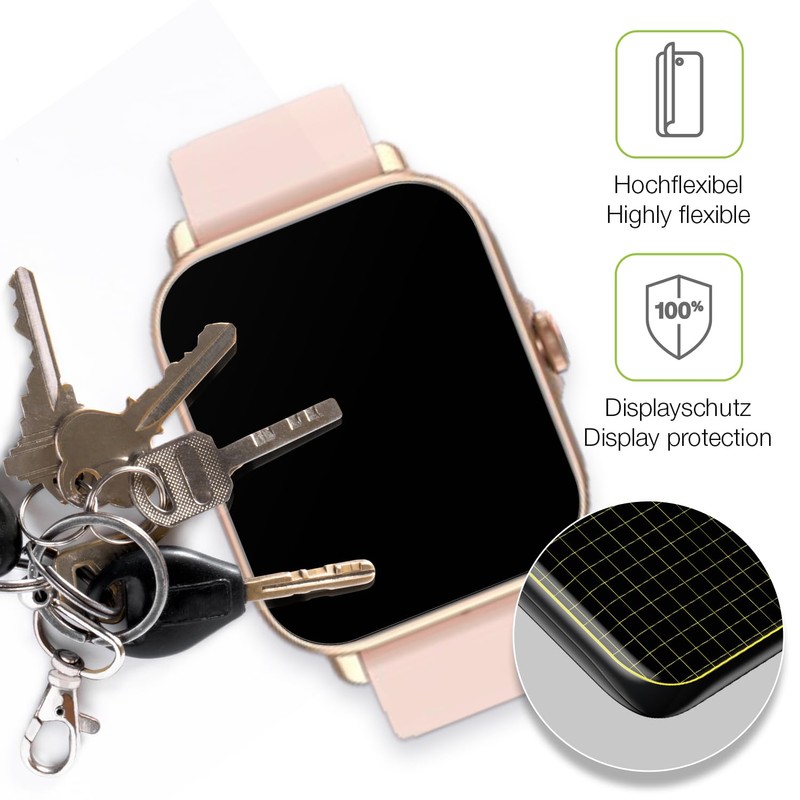 dipos FLEX 2x Matte Screen Protectors Suitable for Naixues G59