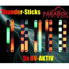 Paradox Fishing Trout Stick Spoon Set I 5 Spoons 3.4 g I Thunder Stick Trout Bait Set for Trout Fishing Trout Dough Trout Bait - Spoons Trout (3.4 g)