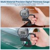ALLmeter Digital Thickness Gauge,0.01mm Resolution,0-12.7mm Range
