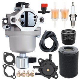 22-853-02-S Carburetor Fit for Kohler KS530-3011 KS530-3012 KS540-3011 KS540-3014 KS590-3011 KS595-3018 Lawn Mower Engines Replace 2285302S with Air Oil Filter