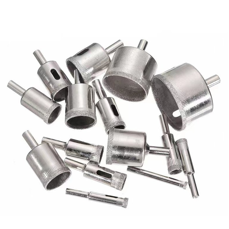 16PCS Diamond Drill Bits Diamond Hole Saw Kit 6-50mm with