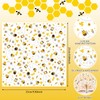 LOAVER 150 Pcs Wax Paper Sheets for Food, Bee Day