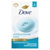 Dove Beauty Bar Soap Antibacterial Care 6 Count For Clean,