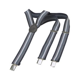 Jan Vanderstorm Herren Hosenträger Rogild grau, 130