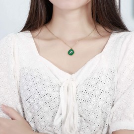 Presentski Gold Sagittarius Necklace for Women Stainless Steel Constellation Necklace Pendant Male Sagittarius Necklace Silver