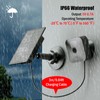 Zivif 2W Solar for Security Camera, Solar Panel Charger Compatible