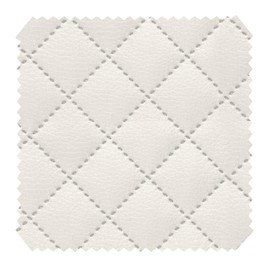 Novely® Soltau Faux Leather 3-Layer Quilted Laminated Quilted Volume Upholstery Fabric Checked Furniture Fabric Premium 1 Running Metre