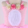 DENCTORAM Girls Tutu Dress Easter Bunny Costume Hawaiian Tutu Dress