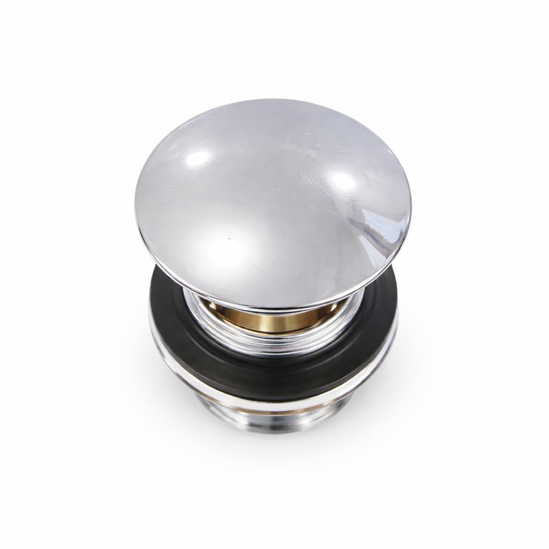 Tappo di Scarico Click Clack per Lavabo con Troppopieno |