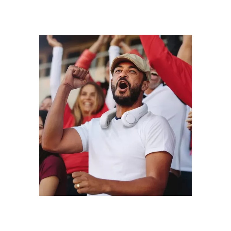 Jisulife Portable Personal Neck Fan 2 Pack Rechargeable Hands Free