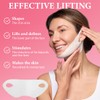 IKOPFLN 3 Stück Facelift Gesichtsmaske,Maske zur Entfernung des Doppelkinns, Hyaluron