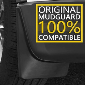 YLOXFW Car Mudguard Mud Flaps for Mitsubishi Eclipse Cross 2018-2023 Molded Custom Front and Rear Mudflaps Splash Guards Fender Flares Kit 4-PC Auto Accessories,Send 1 Car Wash Towel