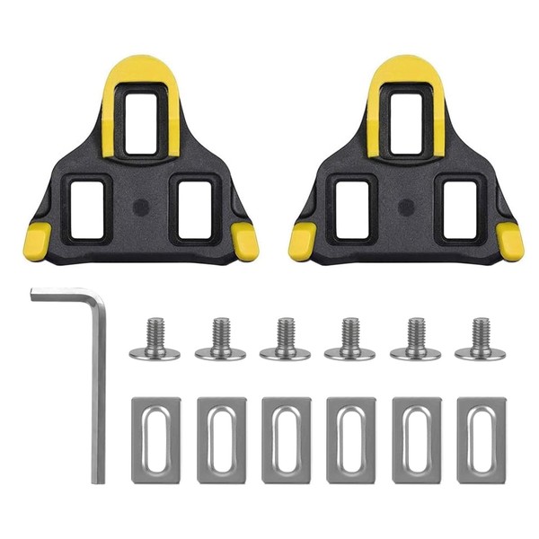 SPD Cleats for Cycling Shoes, Compatible with Shimano SPD-SL, SPD