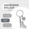 DonJordi Ice Skate Keyring - Pendant as a Gift for