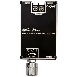 Comphic Mono 100W Bluetooth Audio Amplifier Board with TWS Box Function TPA3116D2 BT5.1 Stereo Audio Module DC7-24V -1001B