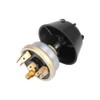 Horn Switch, Fydun Car Light/Horn Switch Push Button Metal 12