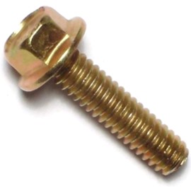 Hard-to-Find Fastener 014973240028 Grade 8 Coarse Hex Flange Bolts, 1/4-20 x 1, Piece-8