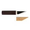Bigman HK-14 Wood-Handle Cutout Small Blade Resin Sheath