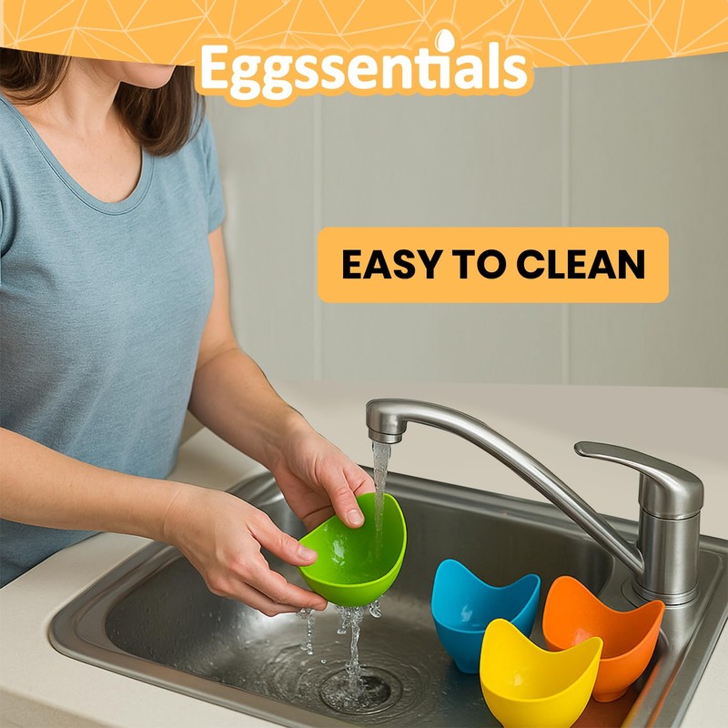 Eggssentials - Poached Egg Cups - Pack of 4 -