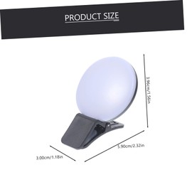 SHOWERORO 4Pcs Portable USB Nurse Light Clip Purse Badge Light with Warm LED for Easy Use at Night for Nurses Christmas Special Occasions