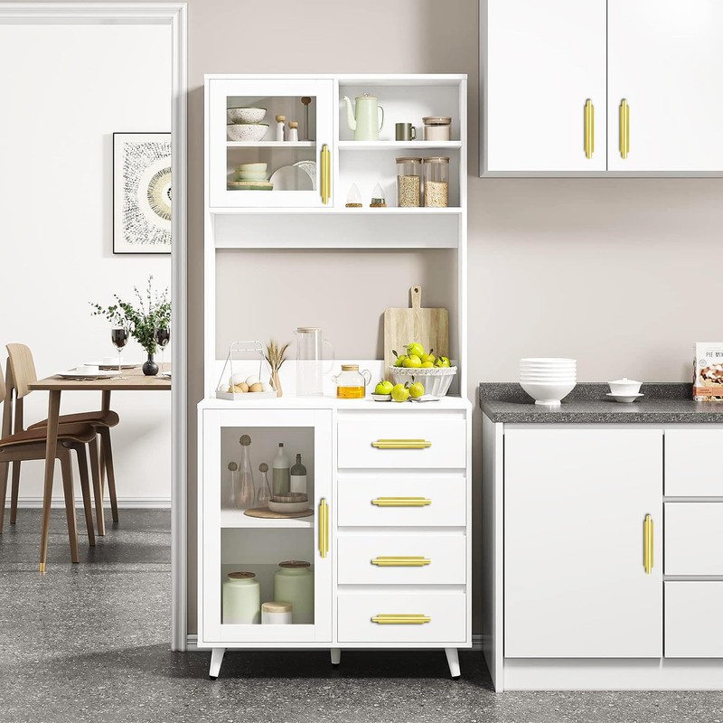 kwa heri Self-Stick Push Pull Helper 20 Pack Hidden Cabinet