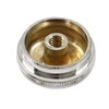 Bonsicoky Silver Flute Head Crown End Cap, Headjoint Screw Cap