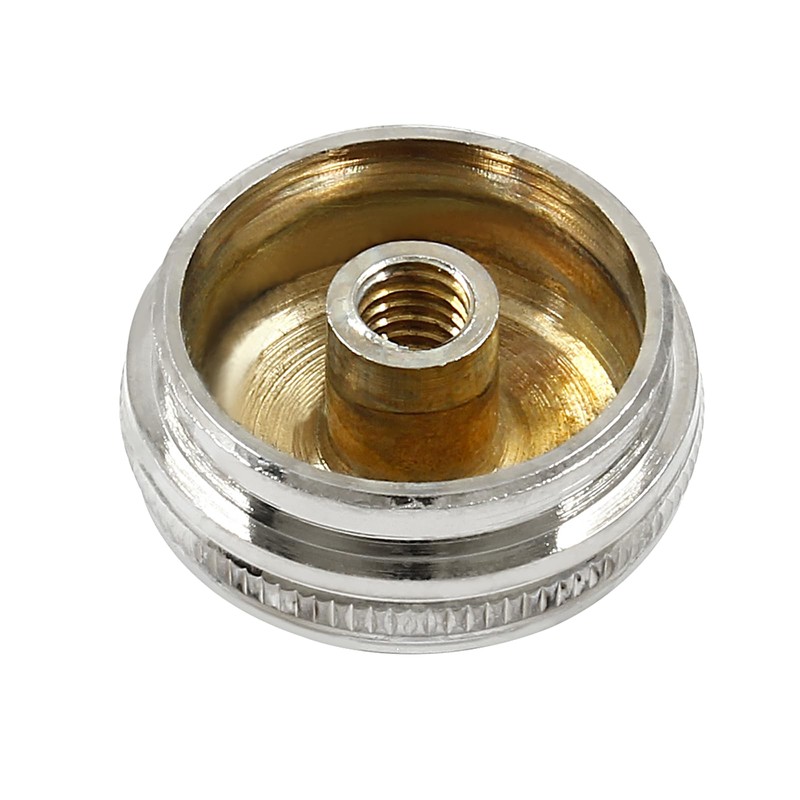 Bonsicoky Silver Flute Head Crown End Cap, Headjoint Screw Cap